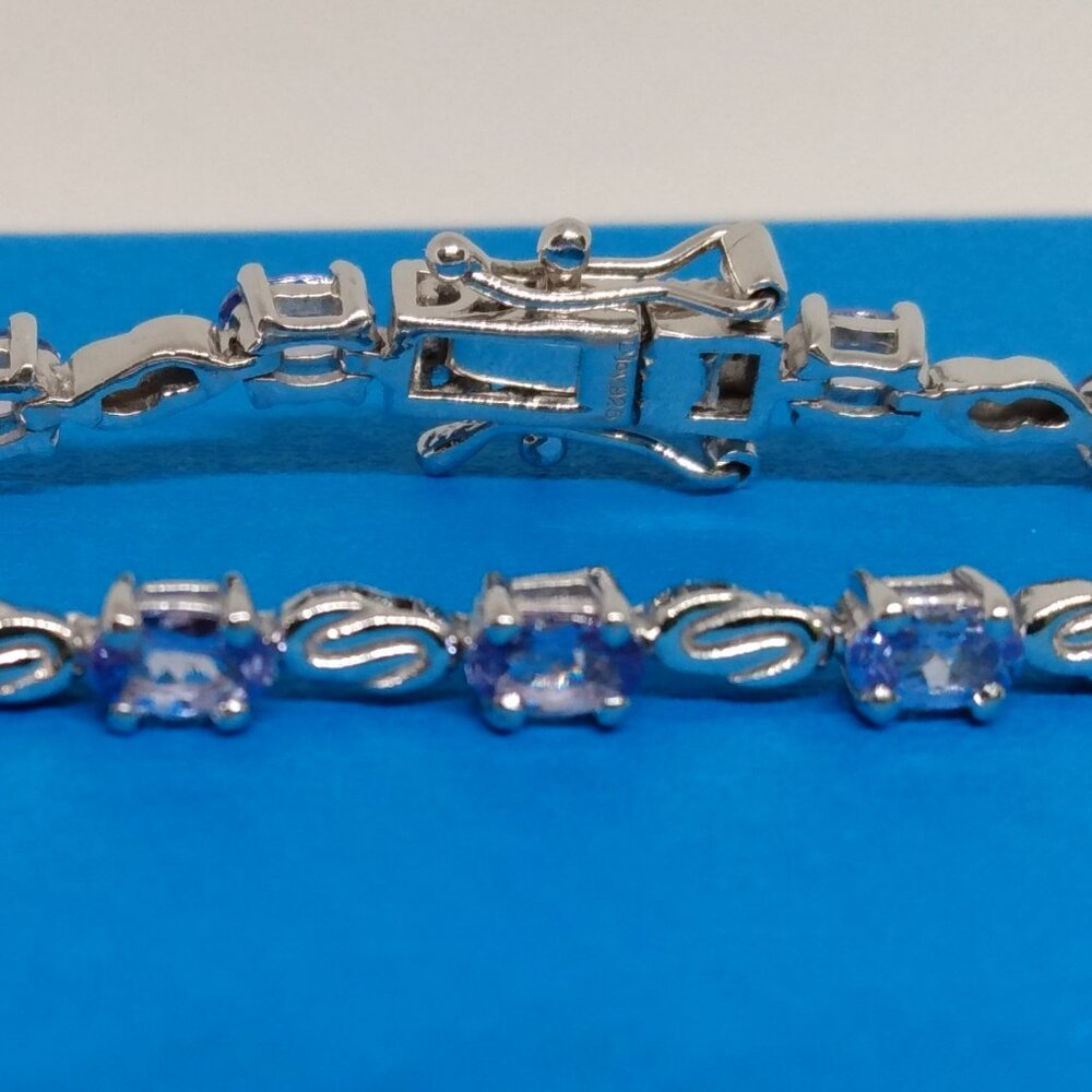 Tanzanite bracelet, size 6.75-6.50